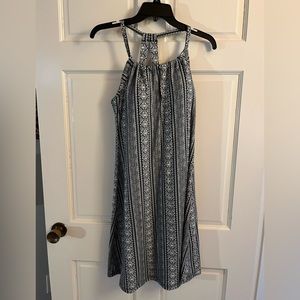 Prana black and white athletic dress